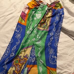 Colorful Paisley Women's Skirt